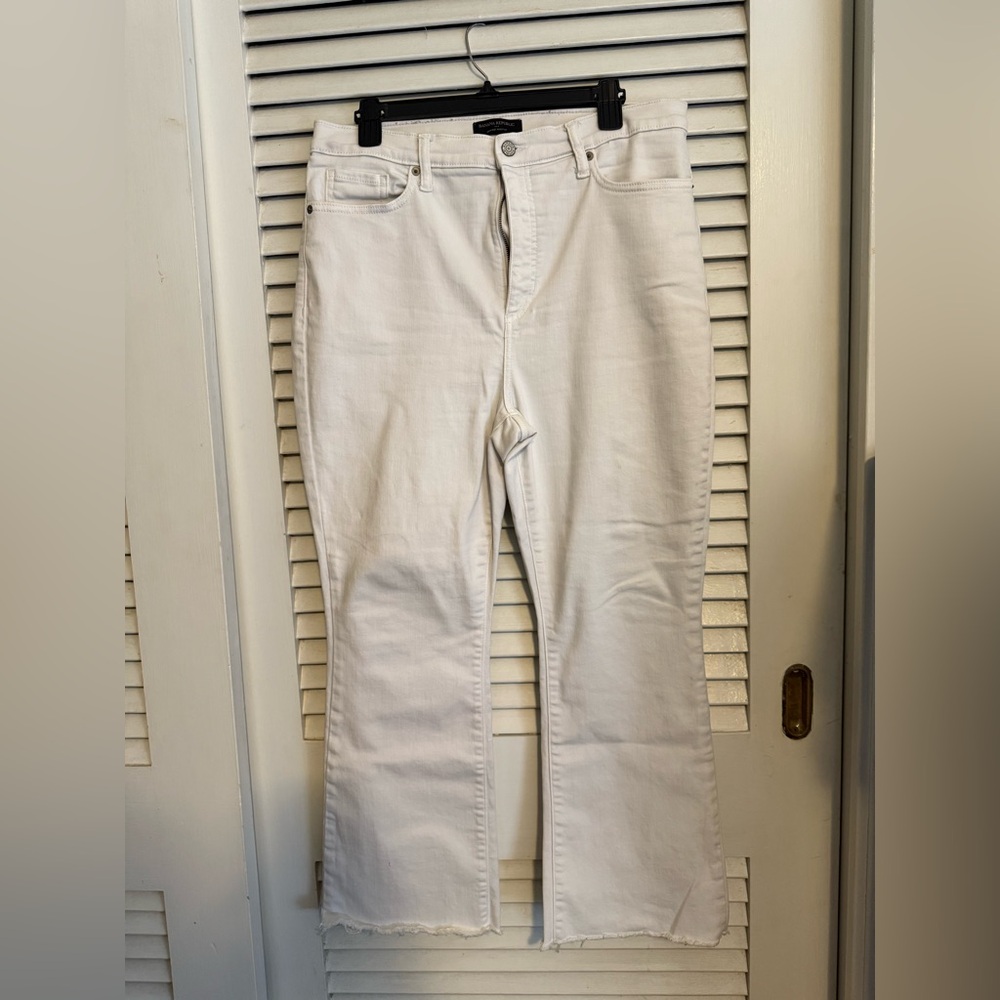 Banana Republic raw hem jeans